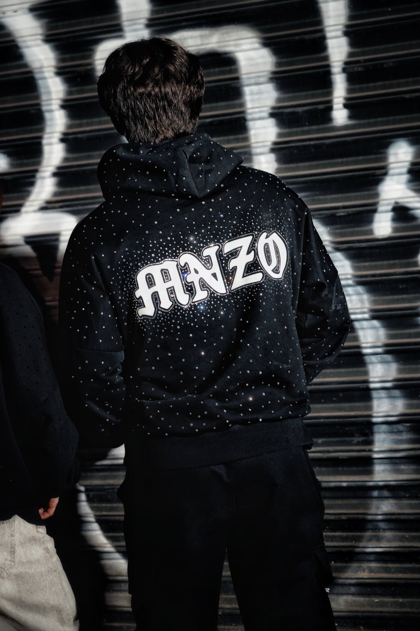 White Crystal Hoodie