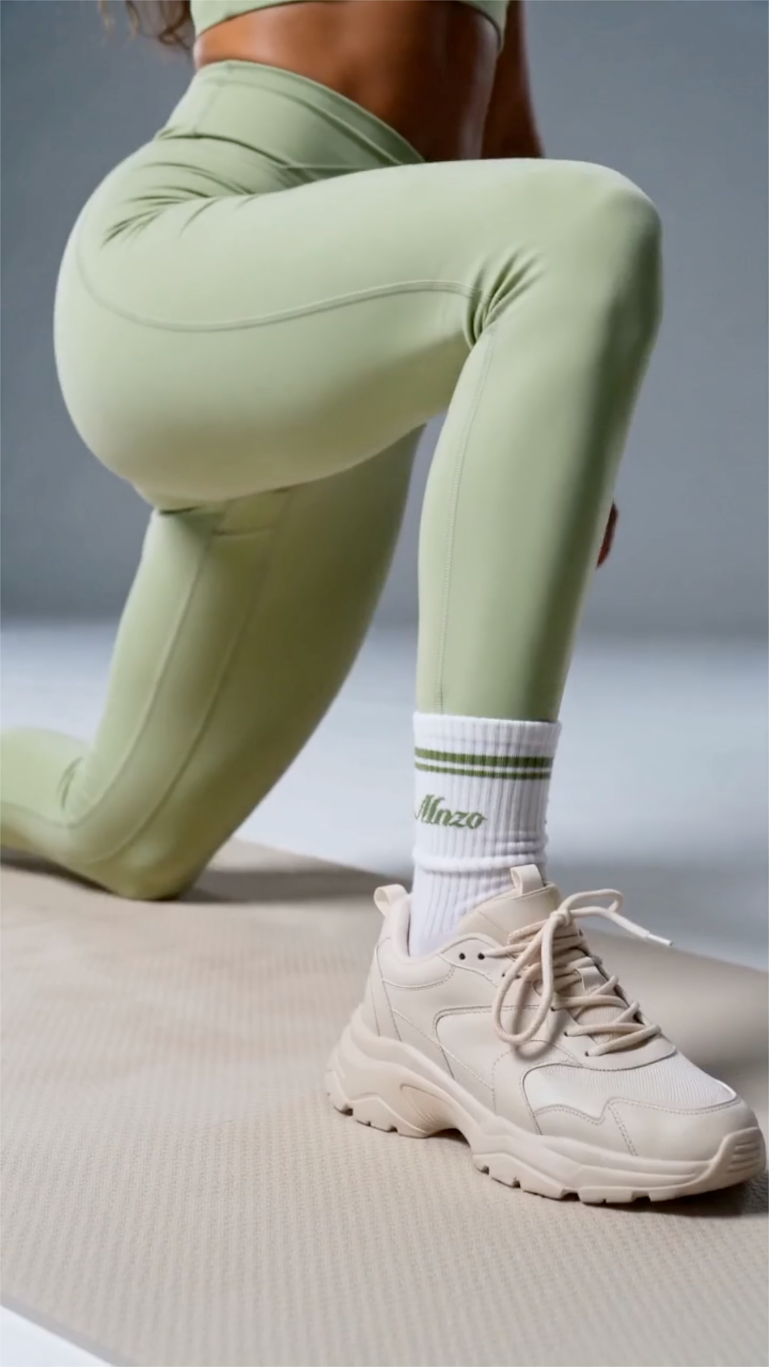 Matcha Green Socks